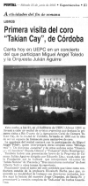 Ver Nota de Prensa en Río Cuarto, Puntal 20050625